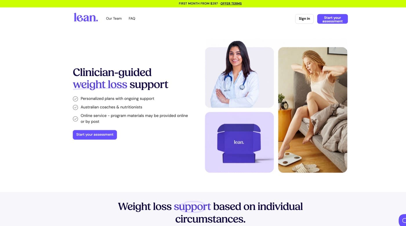 The Get Lean website